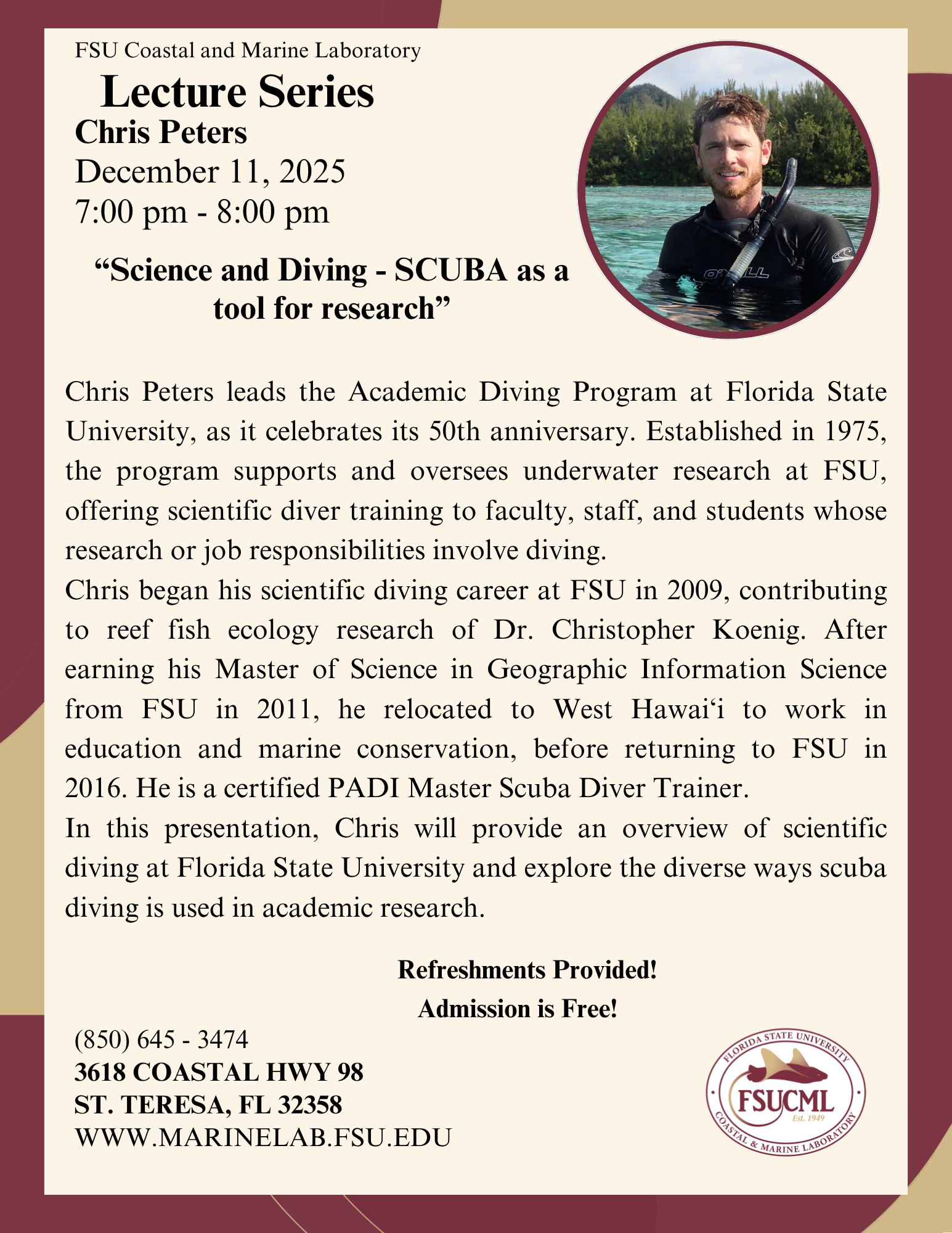 Lectureseries Chrispeters