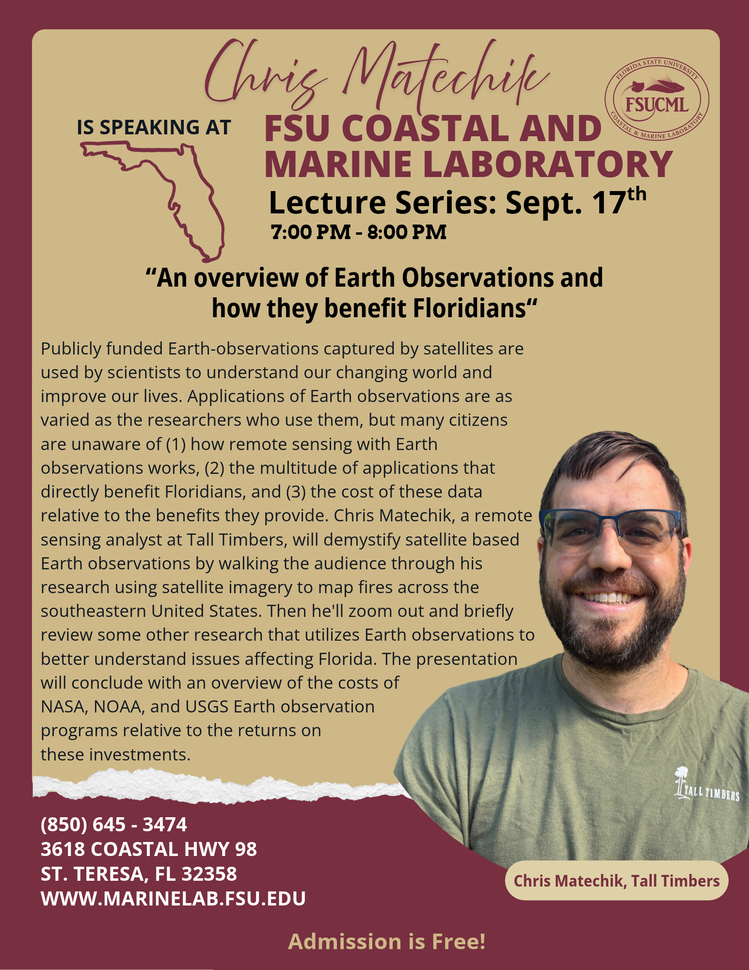 Chris Matechik Lecture Post